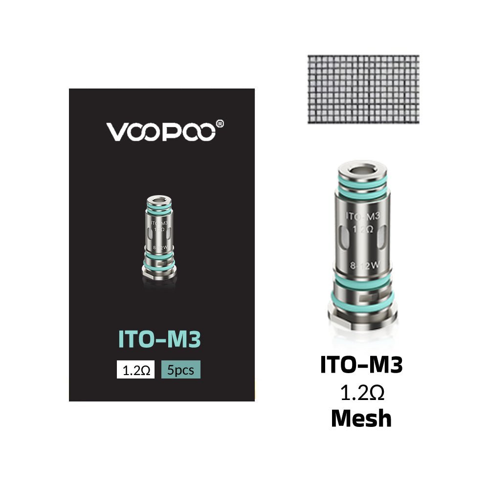 Buy Bulk VooPoo ITO Coils - Pack of 5 - Vape Wholesale Mcr