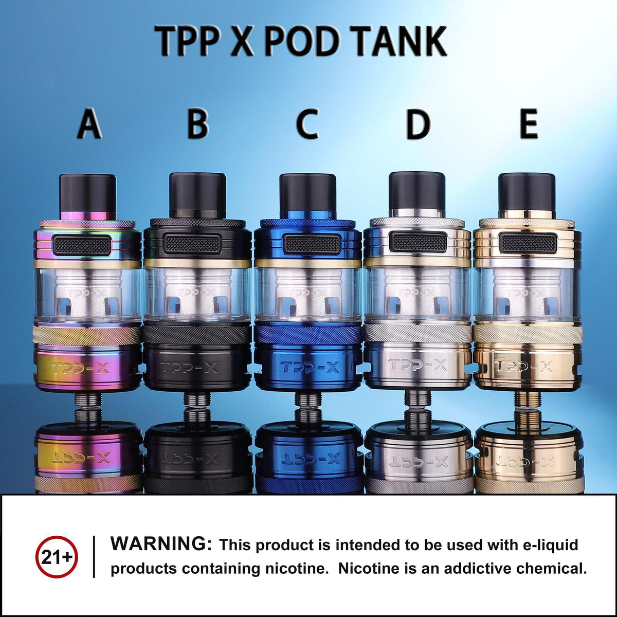 Buy Bulk Voopoo TPP X Pod Tank - Vape Wholesale Mcr