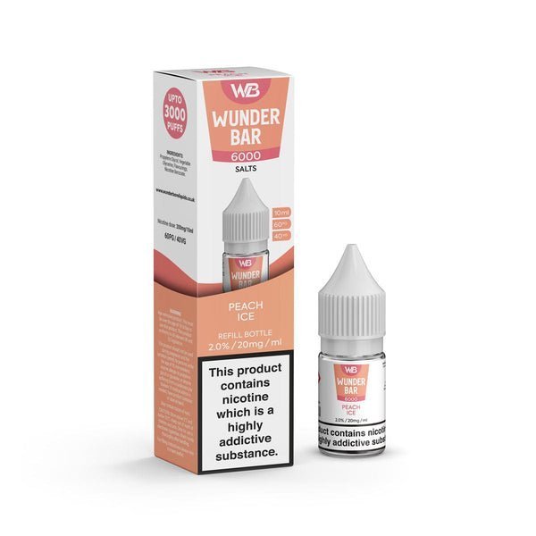 Wundar Bar 6000 Nic Salt 10ml - Box Of 10 - Vape Wholesale Mcr