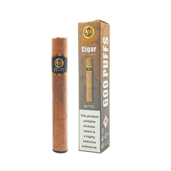 XO Havana Cigar 600 Disposable Vape Puff Pod Box of 10 - Vape Wholesale Mcr