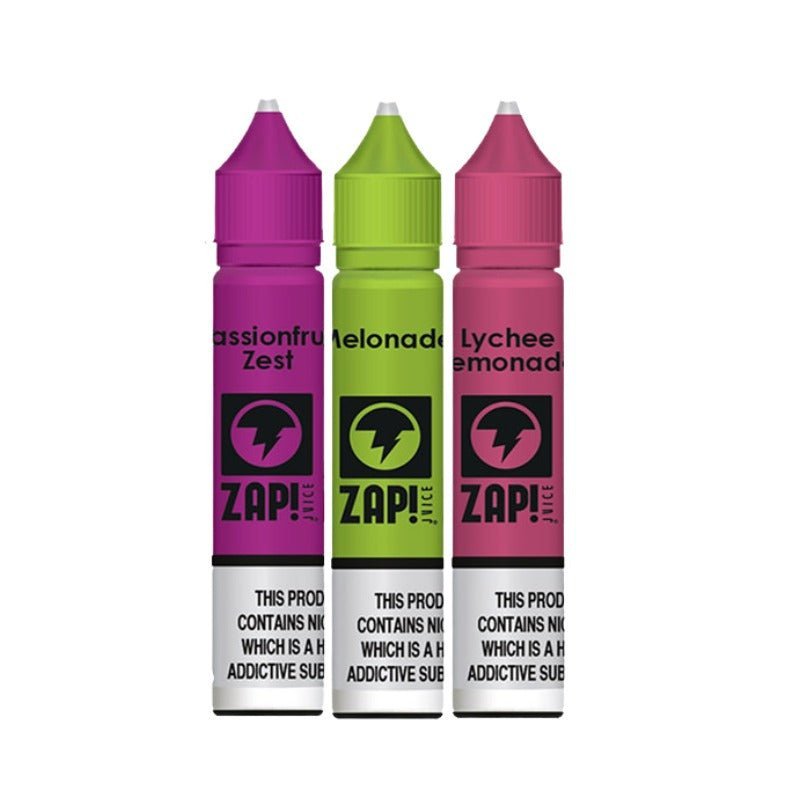 Zap Juice 10ML Nic Salt (Pack of 10) - Vape Wholesale Mcr