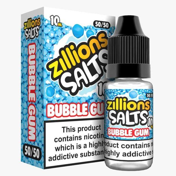 Zillions Nic Salt 10ml Pack of 5 - Vape Wholesale Mcr