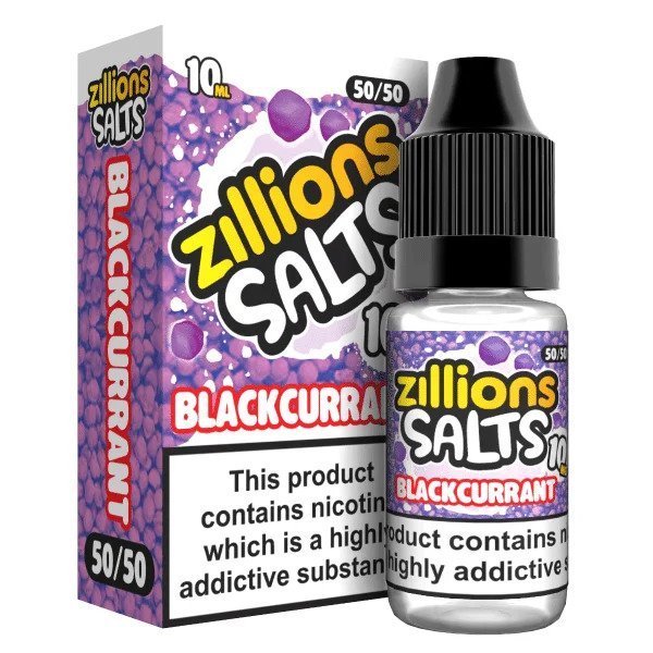 Zillions Nic Salt 10ml Pack of 5 - Vape Wholesale Mcr