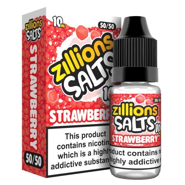 Zillions Nic Salt 10ml Pack of 5 - Vape Wholesale Mcr