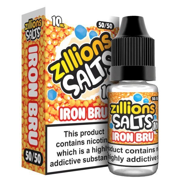 Zillions Nic Salt 10ml Pack of 5 - Vape Wholesale Mcr